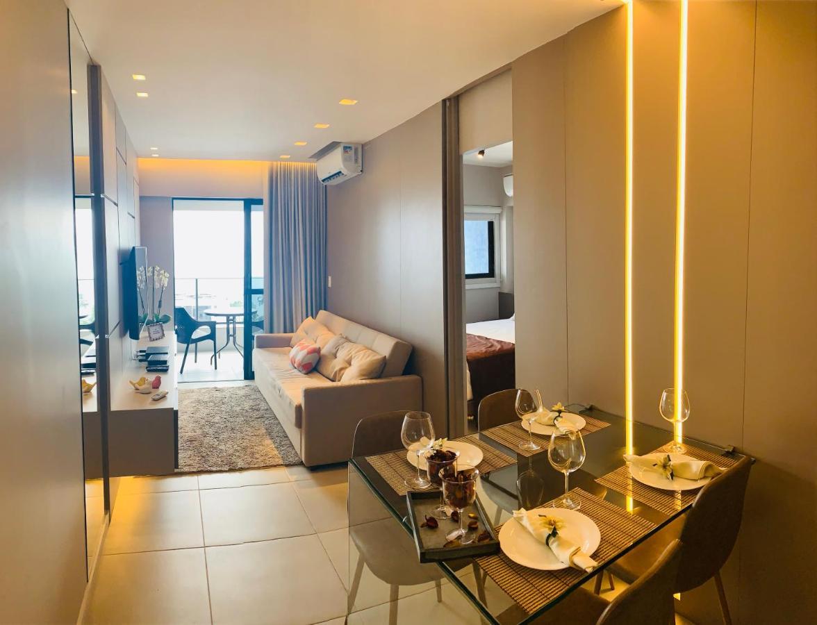 Apartamento Luxo 1406 - E Sala Com Varanda Frente Mar Ponta Maceió
